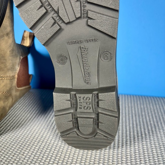 Blundstone 585 Boots NEW Women’s 9 Rustic Brown Elastic Sided Slip On - Picture 7 of 8